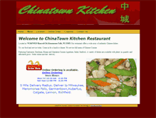Tablet Screenshot of chinatownkitchenmf.com